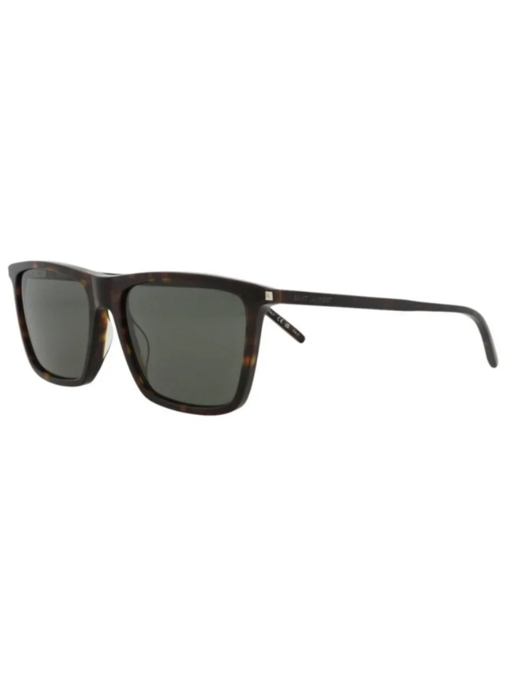 New Saint Laurent Mens Square/Rectangle Havana Havana Grey Fashion Designer Sung